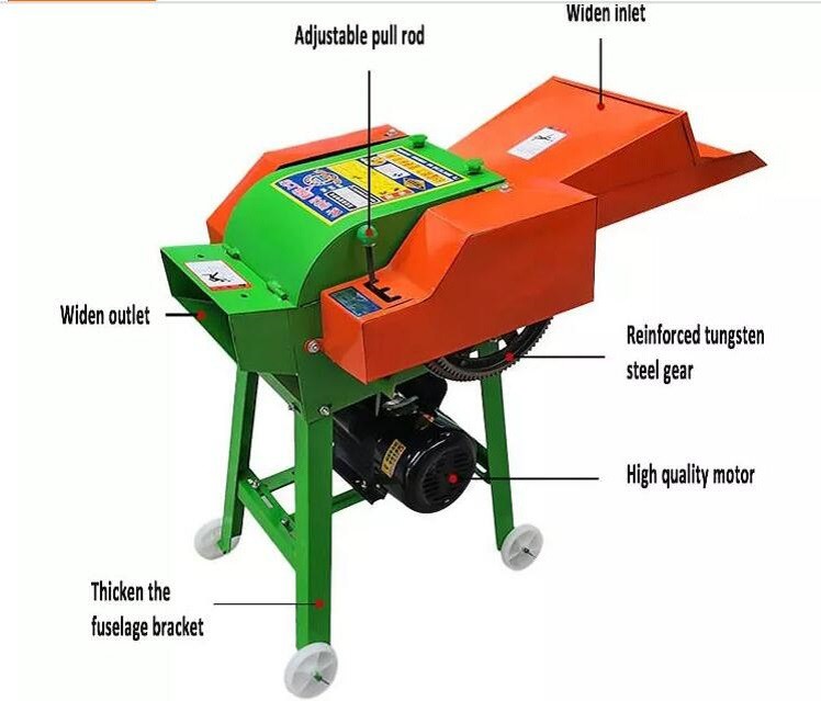 Agricultural Machinery Cutting Forage Grinder Hay Chaff Cutter Machine